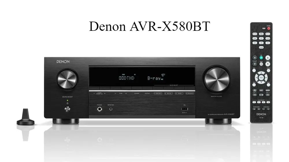 AV-Ресивер Denon AVR-X580BT