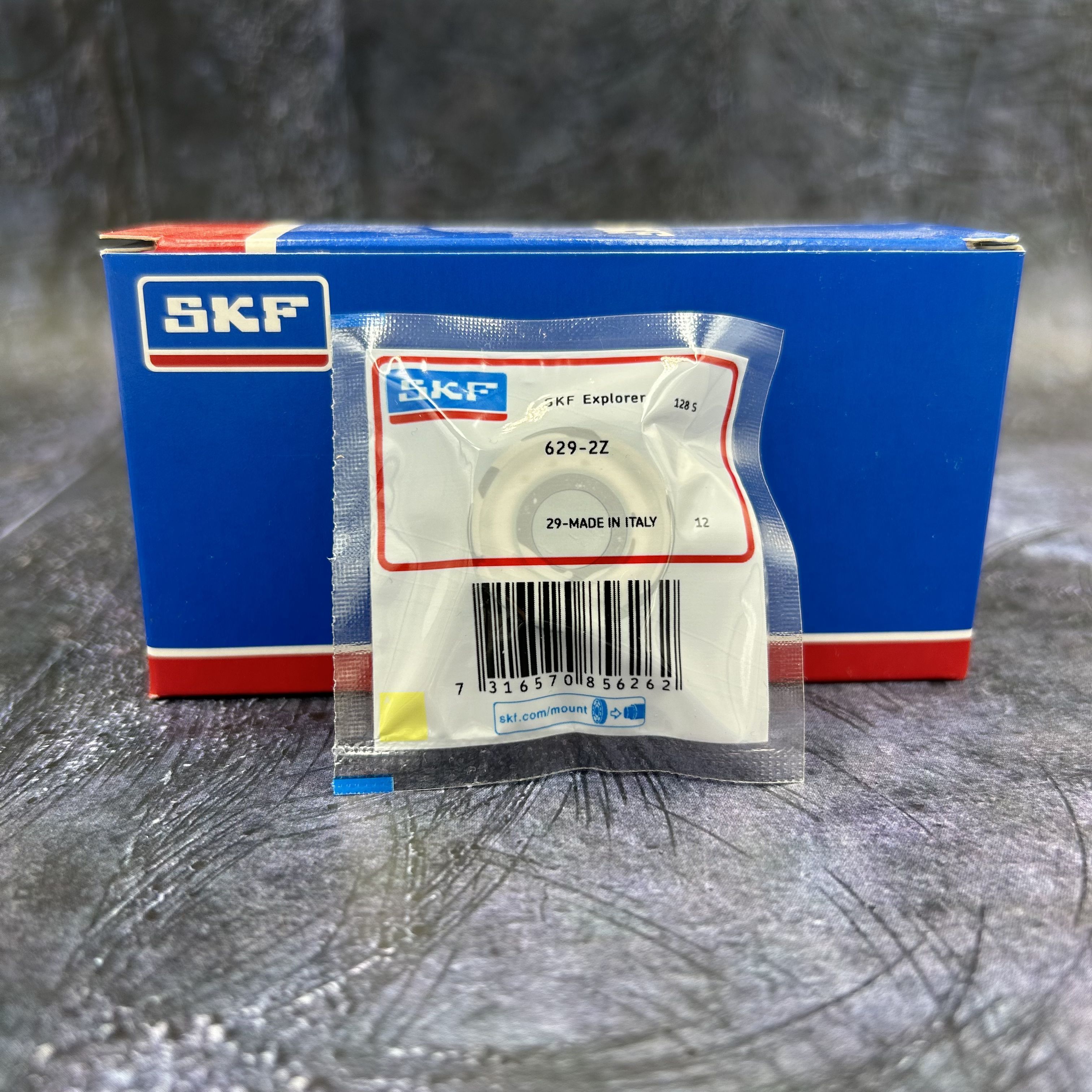 Подшипник SKF 629 2Z, размер 9*26*8, Made in Italy, универсальный