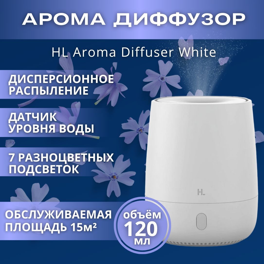 Арома диффузор автоматический HL Aroma Diffuser HL EOD01 White суббренд Xiaomi