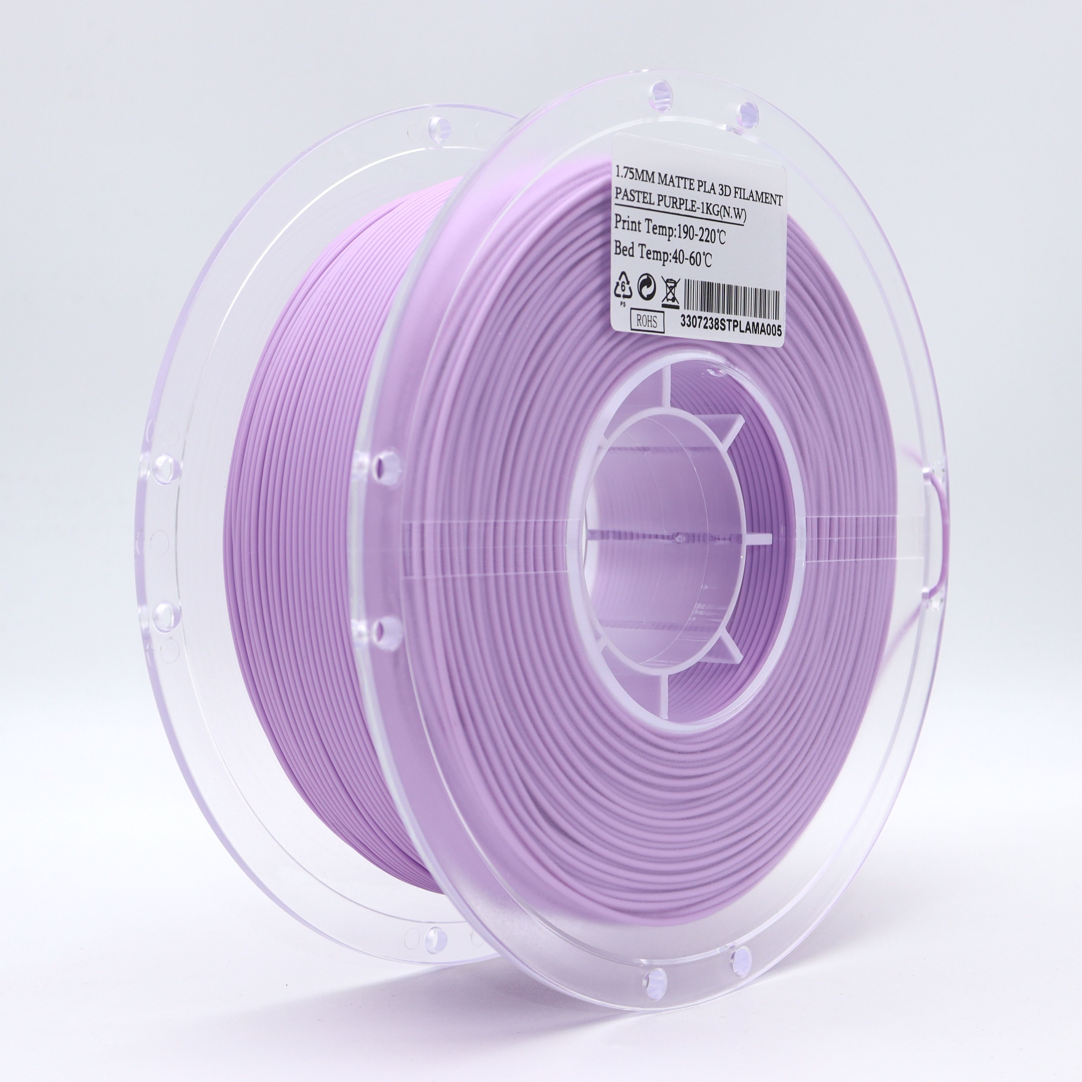 Филамент (пластик) Sting3D PLA PRO Pastel Purple (фиолетовый) для 3d принтера