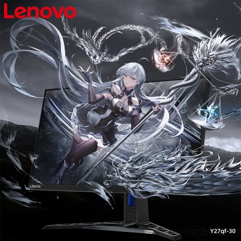 Lenovo27"МониторY27qf-30,светло-серый