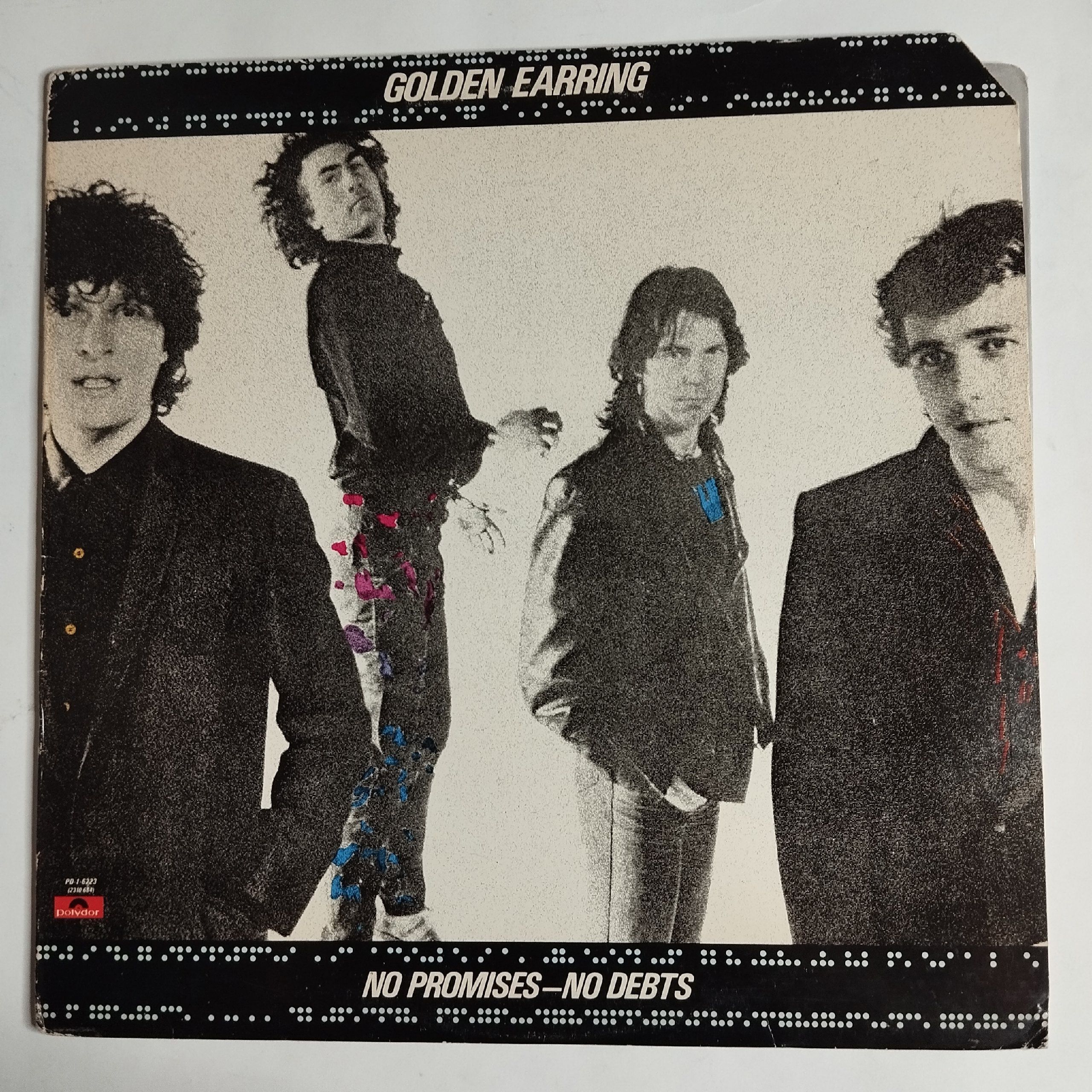 Винтажная виниловая пластинка LP Golden Earring No Promises No Debts (USA 1979)