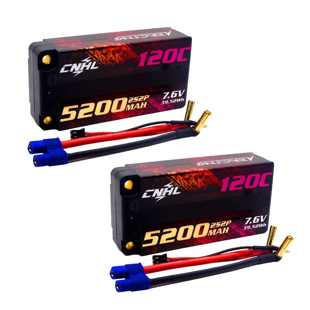 CNHL 2S2P HV 7.6V 5200mAh 120C Hardcase Lipo battery CNHL 2S2P HV 7.6V 5200mAh 120C Hardcase Lipo battery
