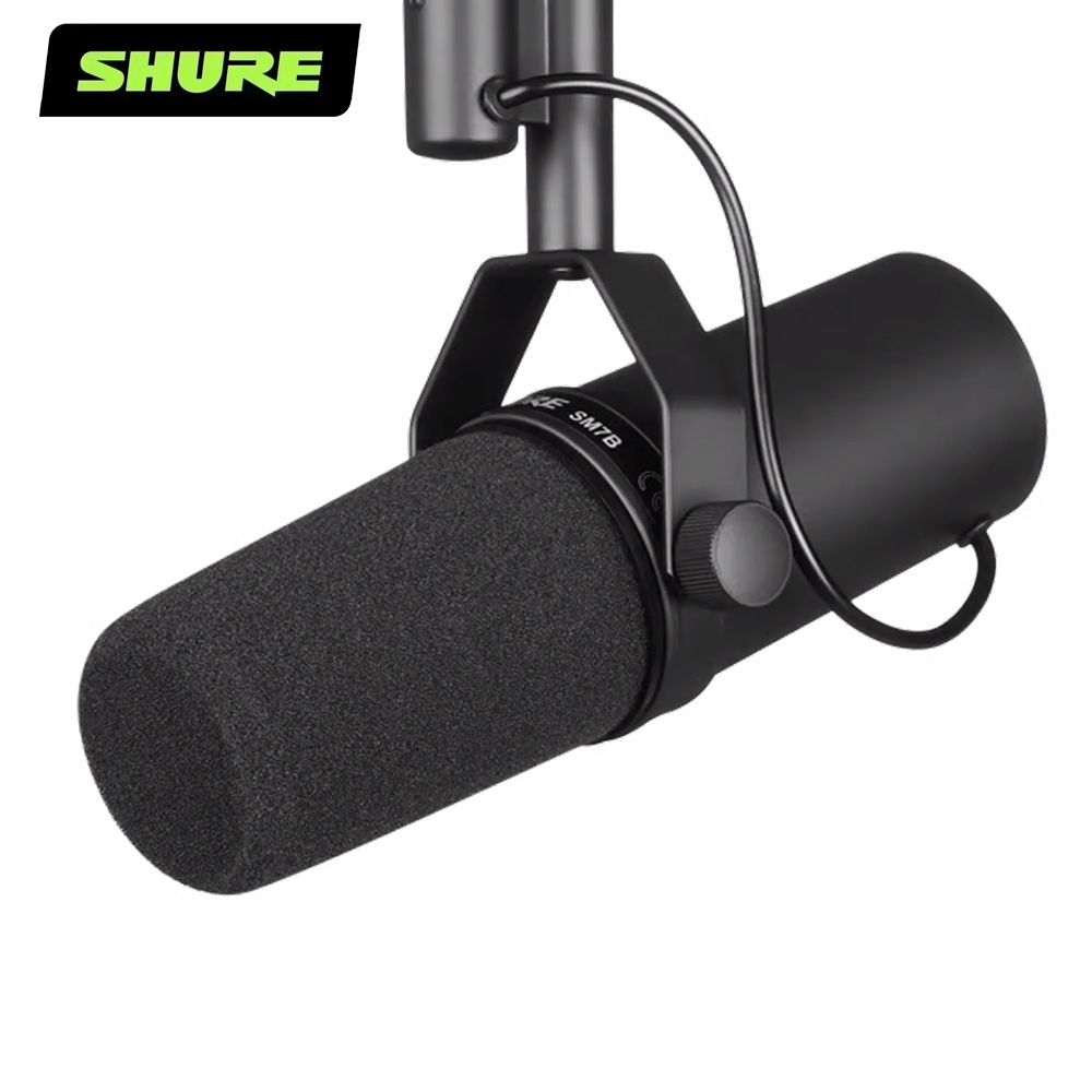 Shure Микрофон для подкастов SM7B, черный