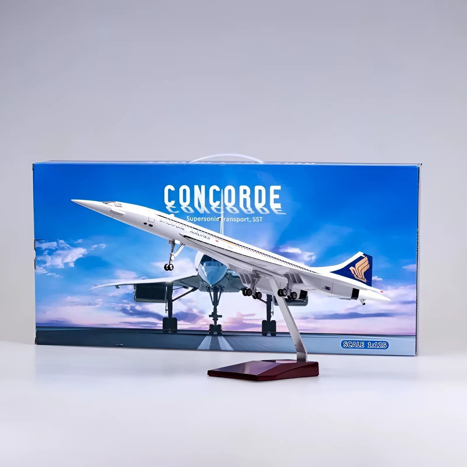 КоллекционнаямодельсамолетаConcorde