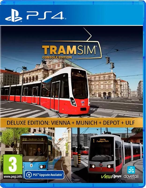 Игра TramSim: Console Edition Deluxe (PlayStation 4, Русская версия)