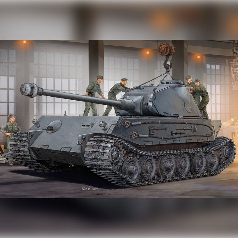 Сборная модель Танк German VK4502 (P) Hintern