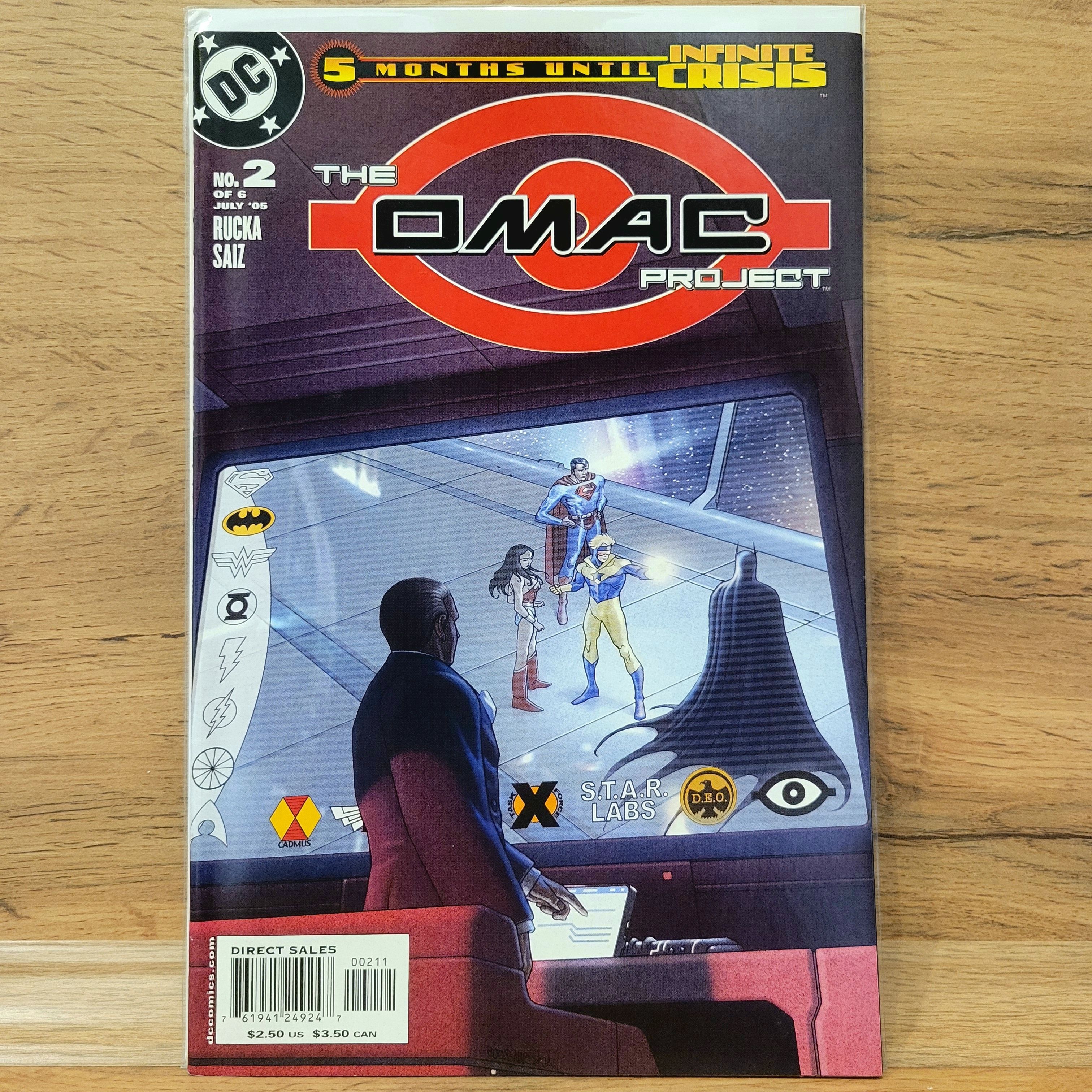 The Omac Project #2 Оригинальный Комикс. | Stan