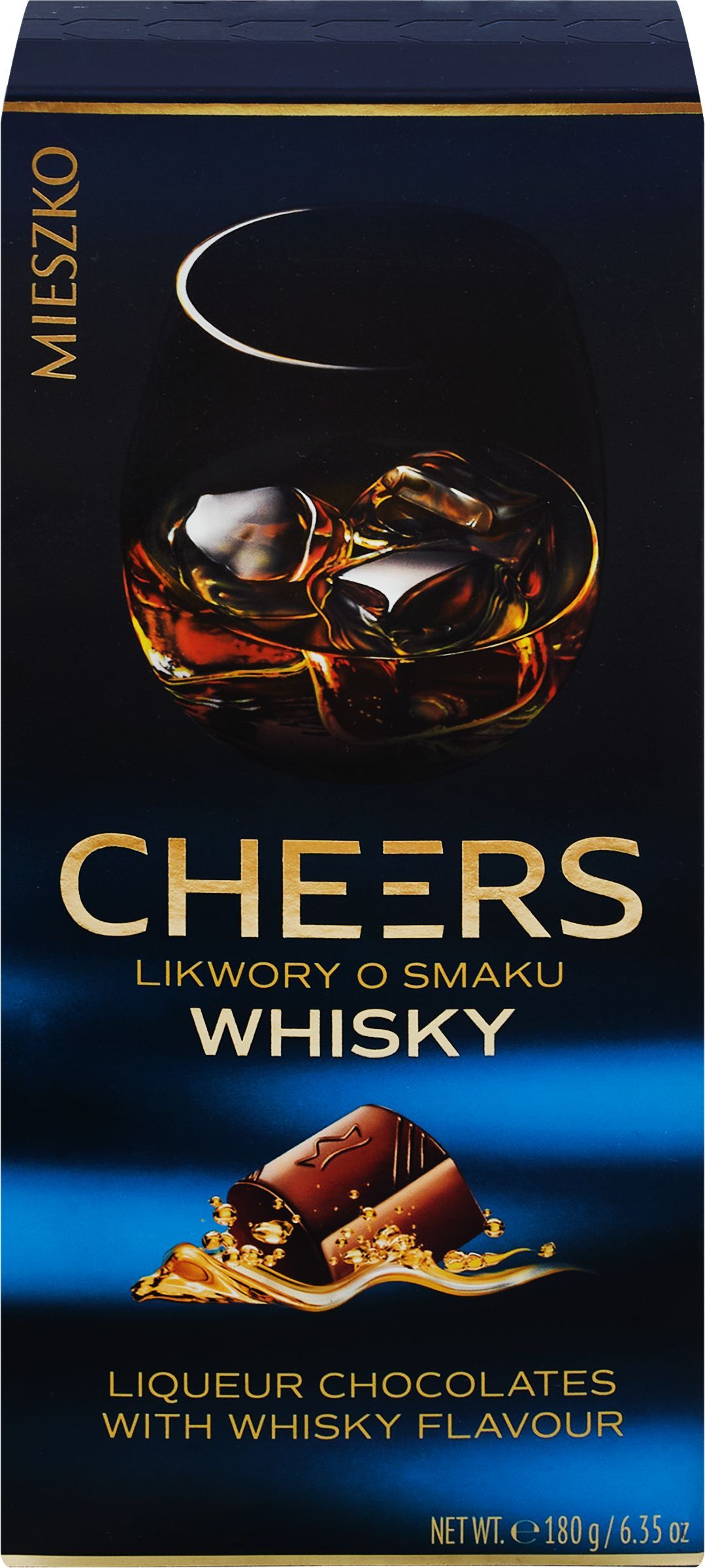 Конфеты шоколадные MIESZKO Whisky, 180г