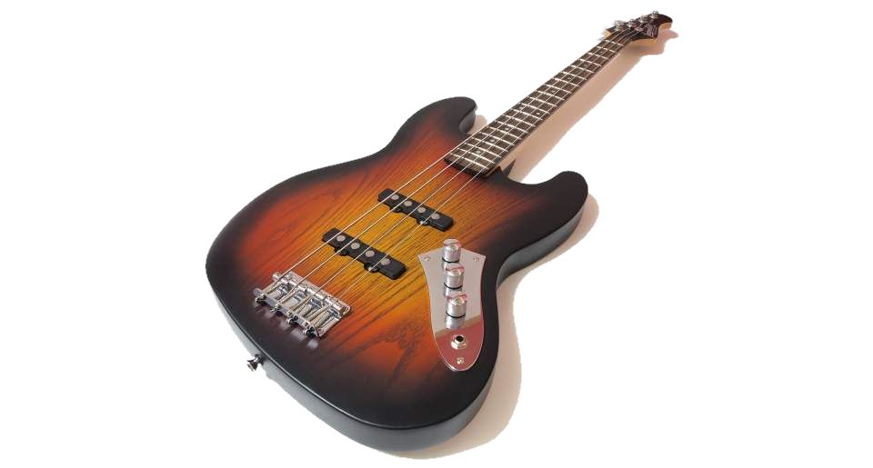 Бас гитара Inspector JB special sunburst