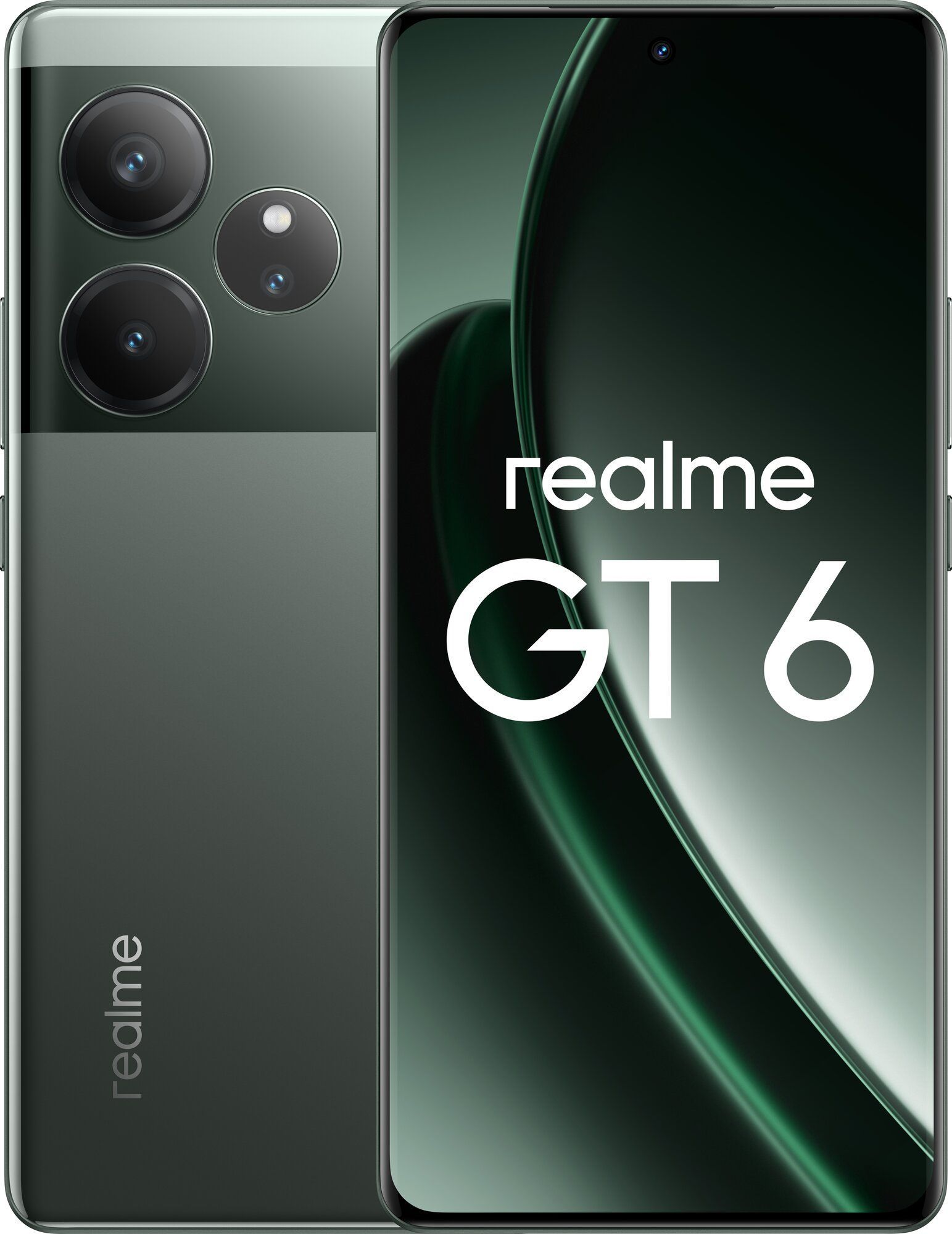 realmeСмартфонGT616/512ГБ,зеленый