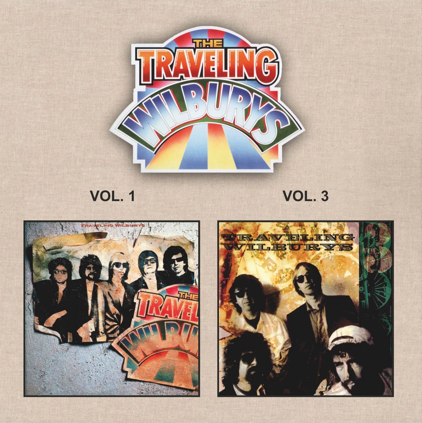 The Traveling Wilburys / Vol. 1 + Vol. 3