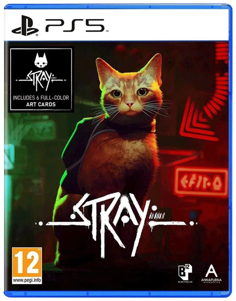 Игра Stray для Playstation 5 русские субтитры PS5