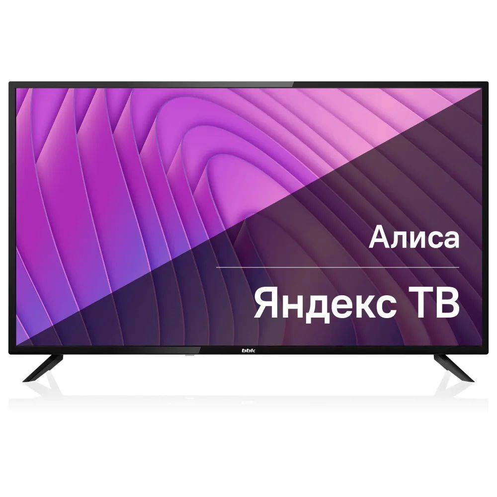 BBK Телевизор с Алисой и Wi-Fi 40LEX-7246/FTS2C 40" Full HD, черный