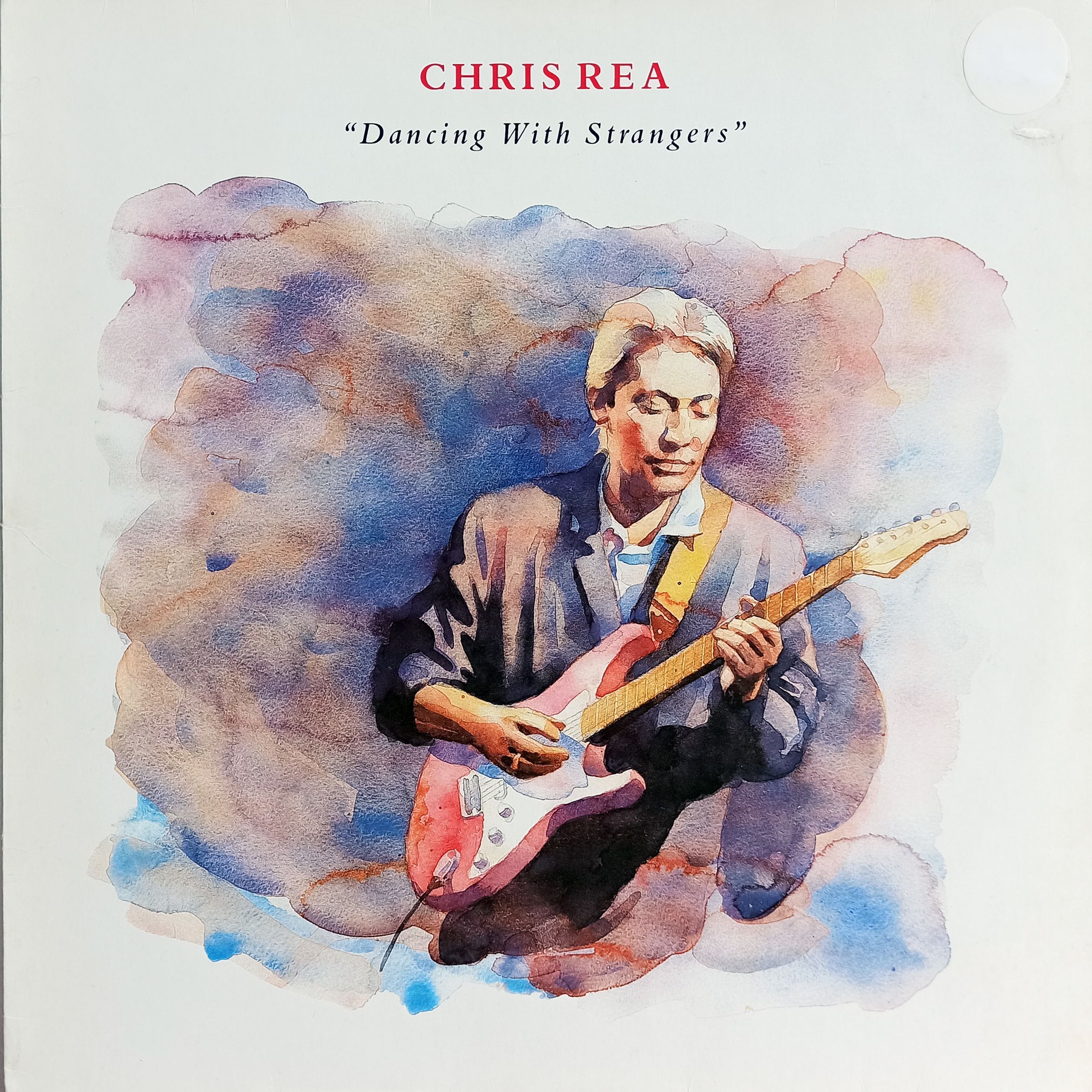 Chris Rea - Dancing With Strangers. Крис Ри (Germany, 1987) LP, EX+, виниловая пластинка