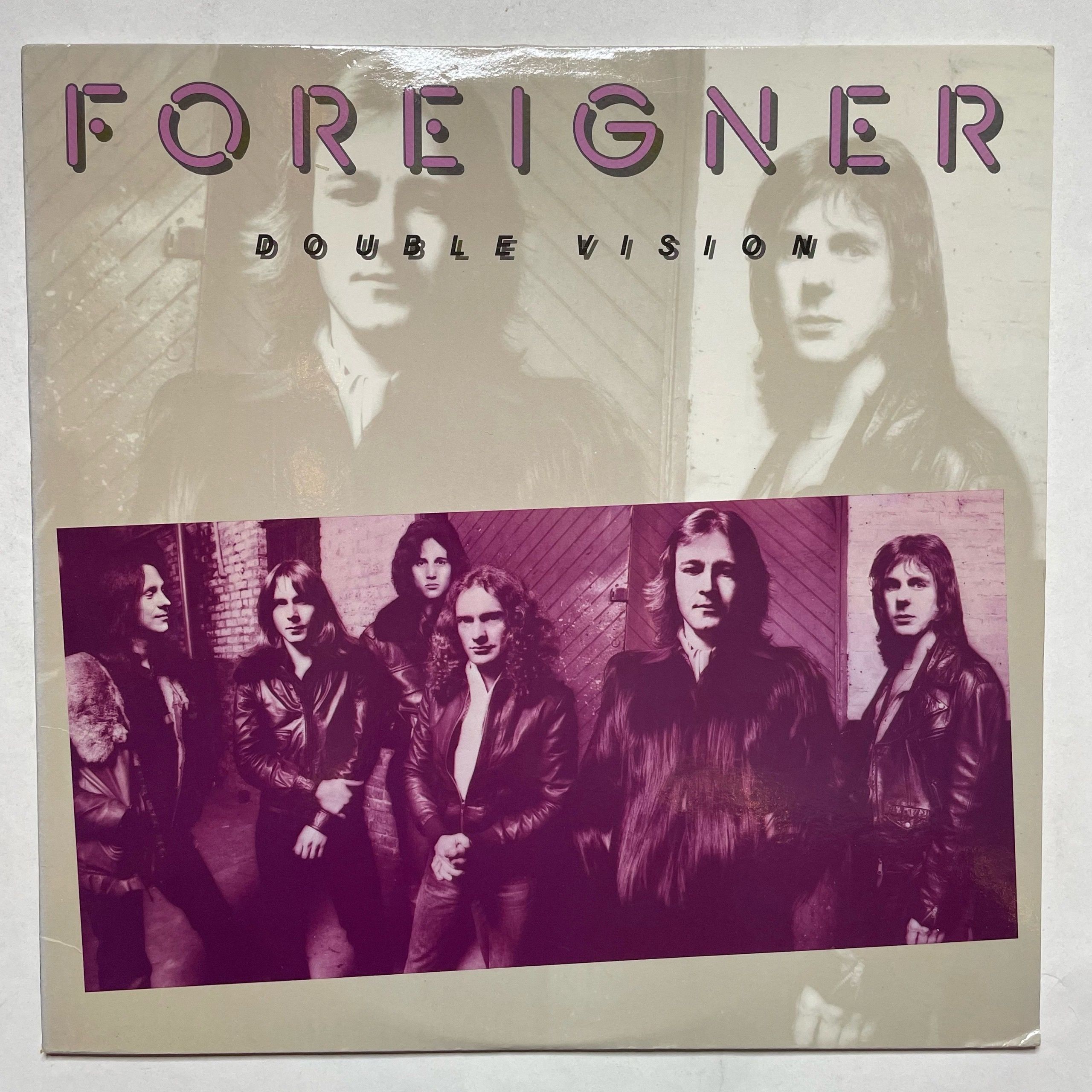 Винтажная виниловая пластинка LP Foreigner Double Vision (USA 1978)