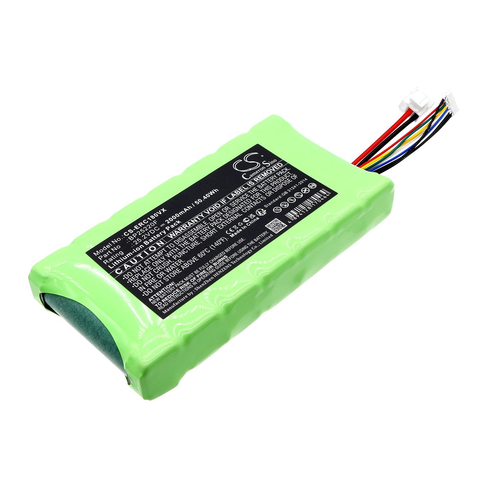 25.2V Сменная батарея для Eureka BP25220F Применять к NEC180 Pro midea vss 1800 VSS 3180