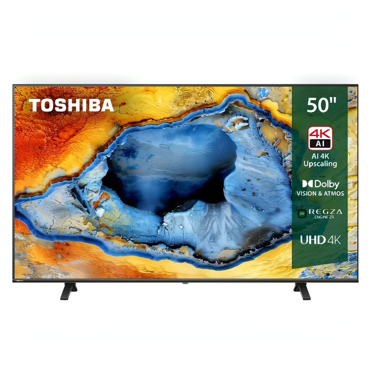 Toshiba Телевизор 50", черный