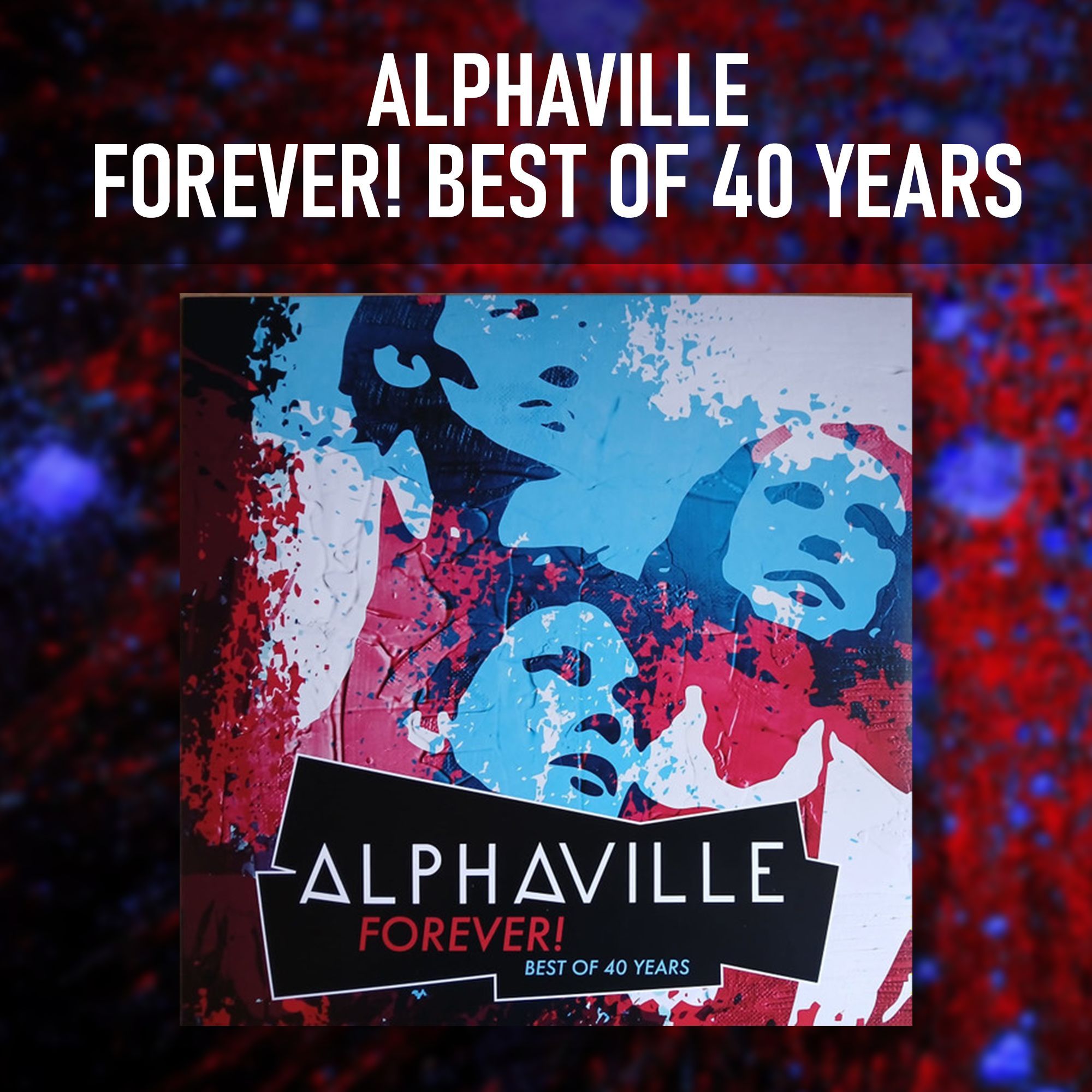 Виниловая пластинка Alphaville Forever! Best Of 40 Years LP