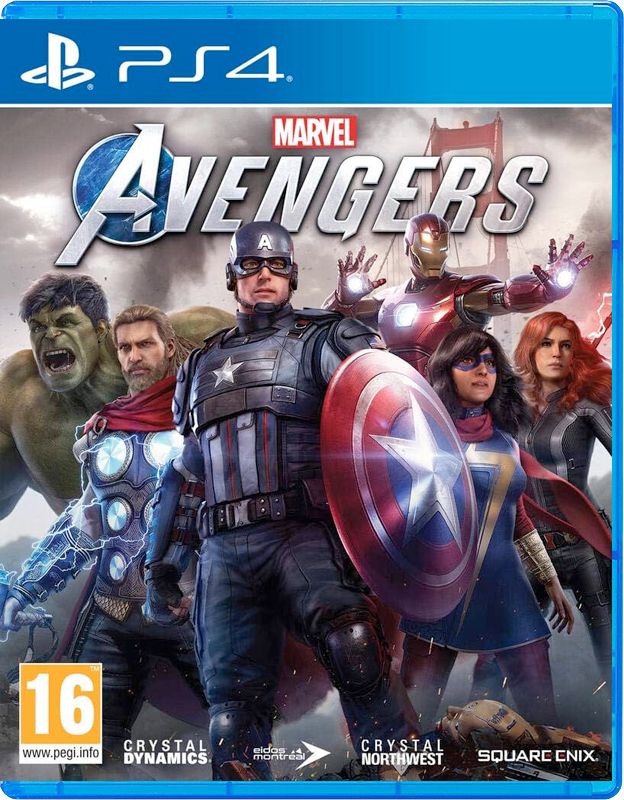 Игра Мстители Marvel (Avengers) (русская версия) для PS4