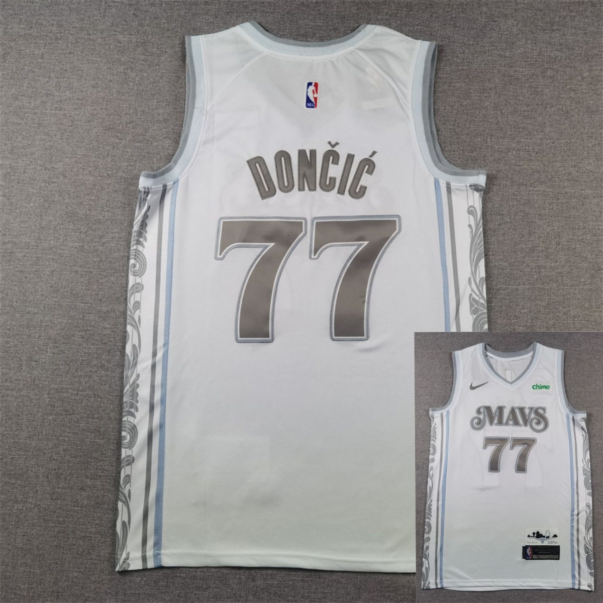 Форма баскетбольная NBA Jerseys Luka Doncic 77 Dallas Mavericks Баскетбольный жилет спортивная рубашка