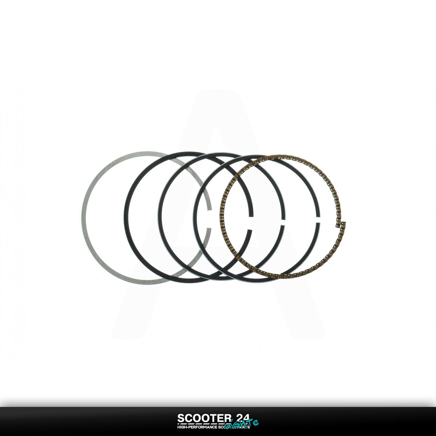 Кольца 150FMG на мопед Alpha / Delta (Альфа / Дельта / Орион Омакс) 139FMB 100 кубов .STD ( 50 /00) "GONGYU" стандартный