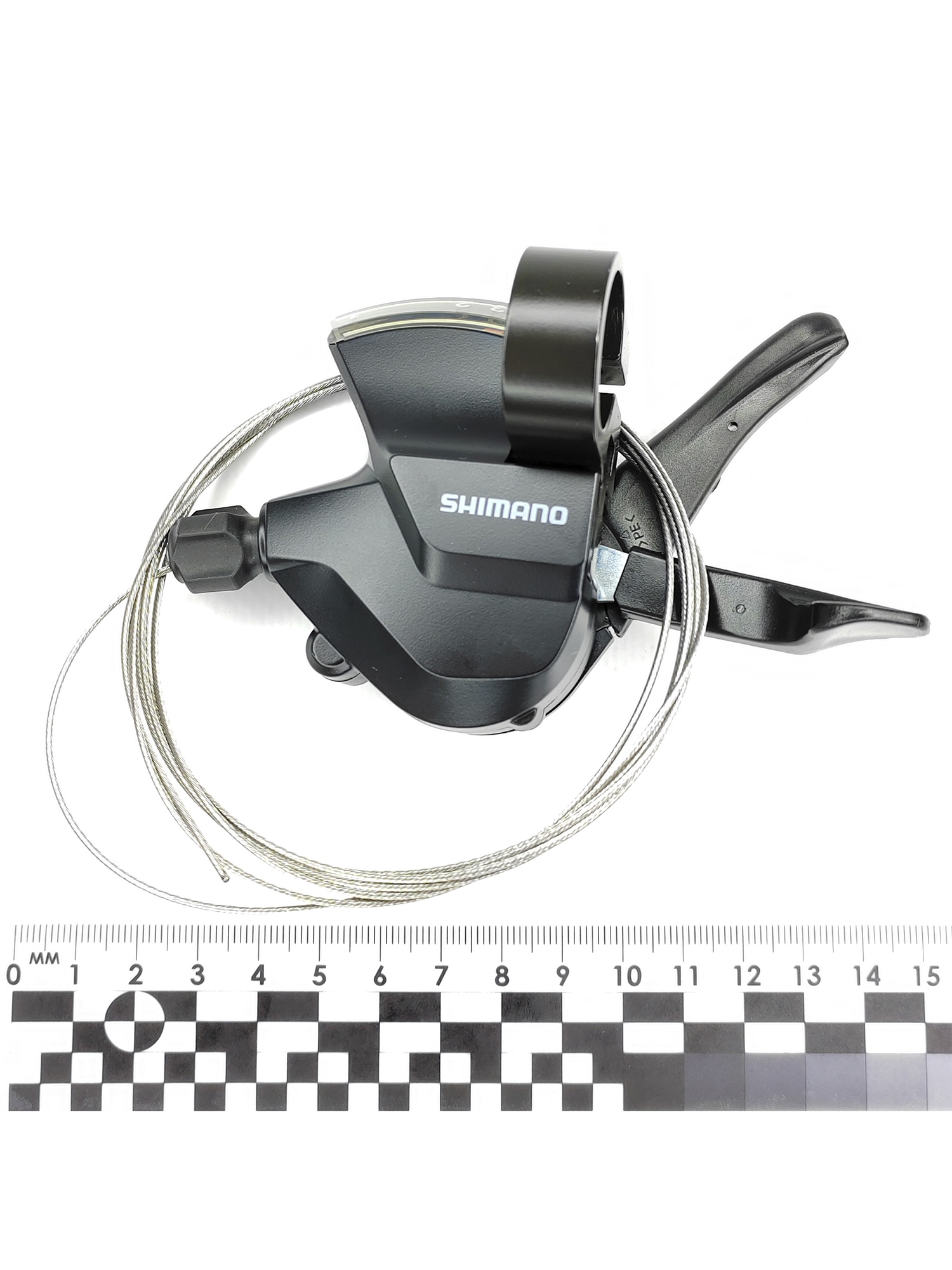 Shimano Шифтер (манетка) SL-M315, серия Altus, 3 скорости, под левую руку, трос 180 см — Товары для велоспорта — фото 8
