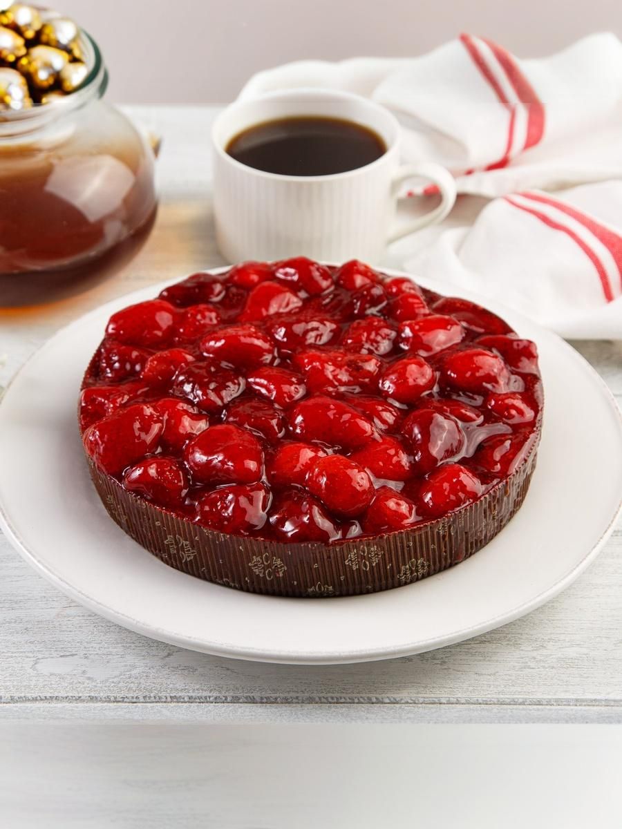 Пирог"Клубничный"660г,ТирольскиеПироги