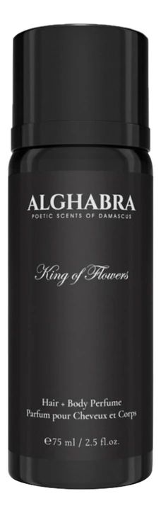 Alghabra Poetic Scents Of Damascus King Of Flowers Дымка для волос и тела унисекс 75 мл Alghabra купить
