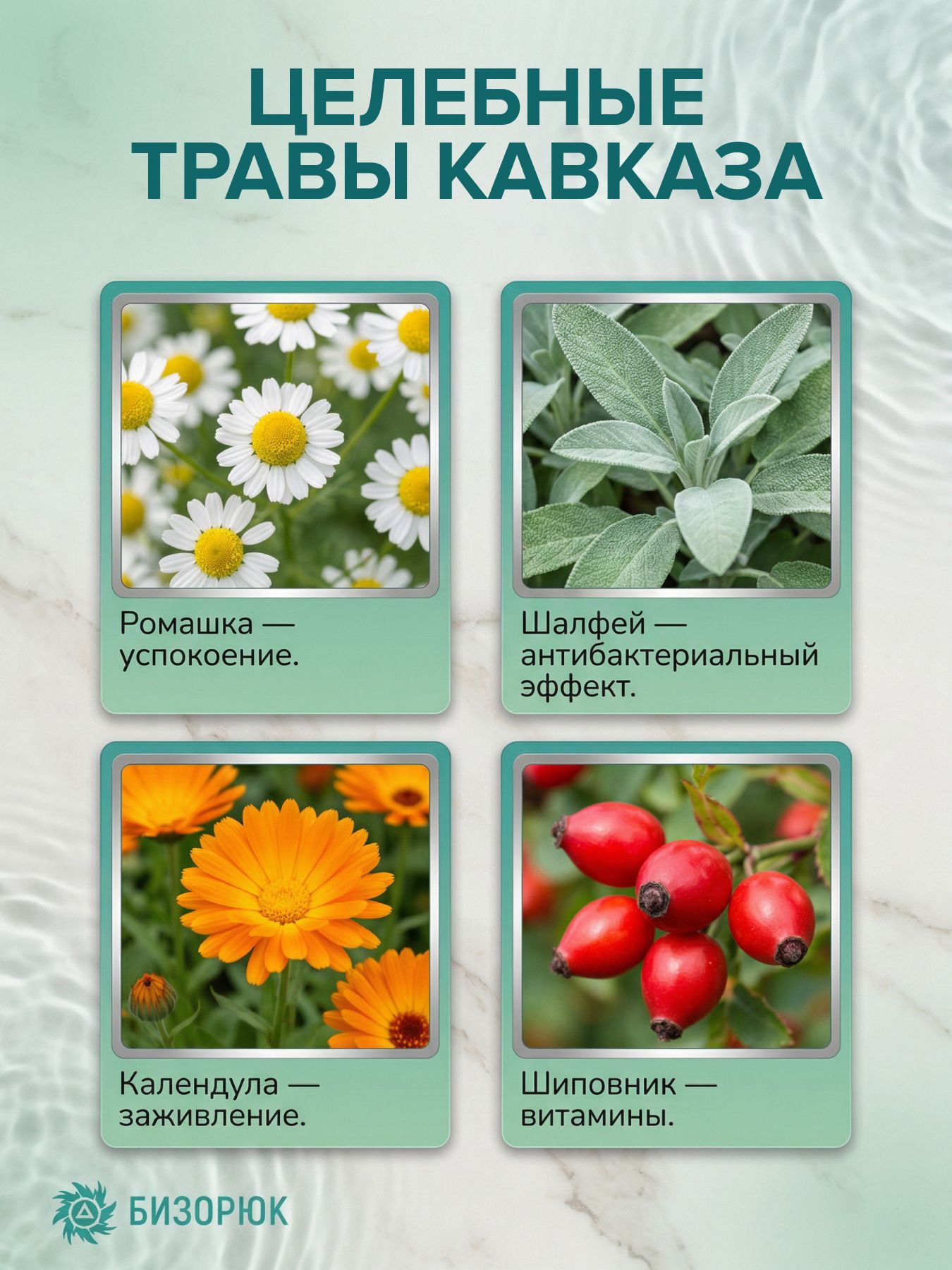 Ополаскиватель для полости рта Целебные травы