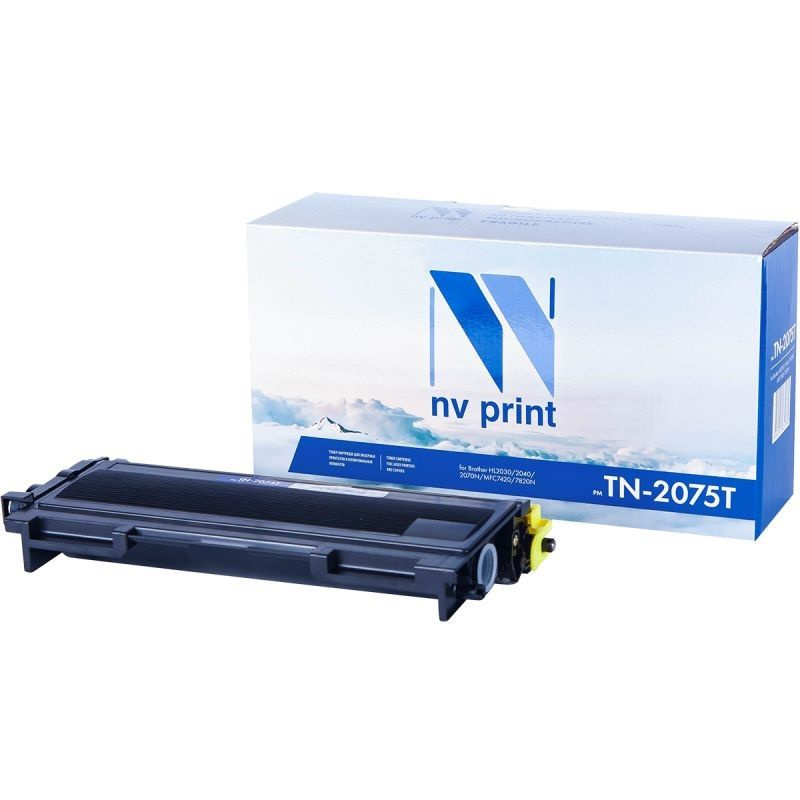 Картридж NV Print совместимый TN-2075T для Brother HL-2030R/ HL-2040R/ HL-2070NR/ DCP-7010R/ DCP-7025R/ #1