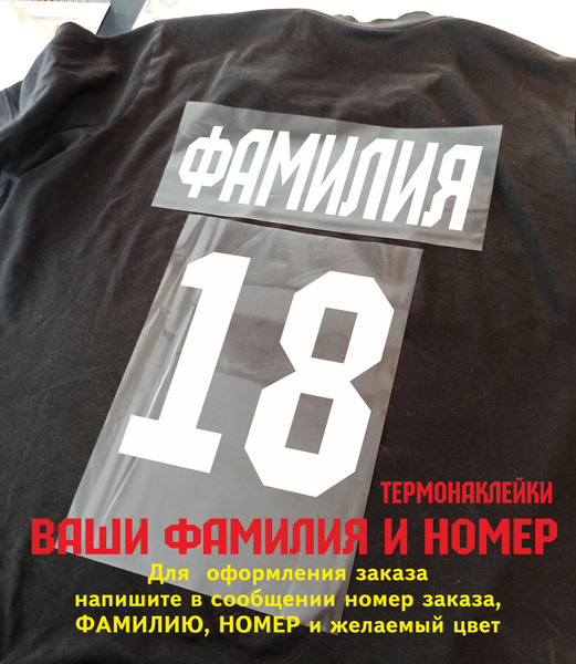Термонаклейка на одежду именная. Только наклейка, наносится на ваше ...