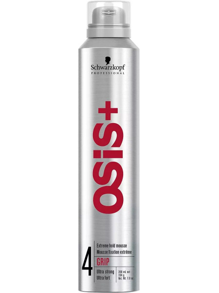 Schwarzkopf OSiS Grip Мусс для волос сверхсильной фиксации, 200 мл ...
