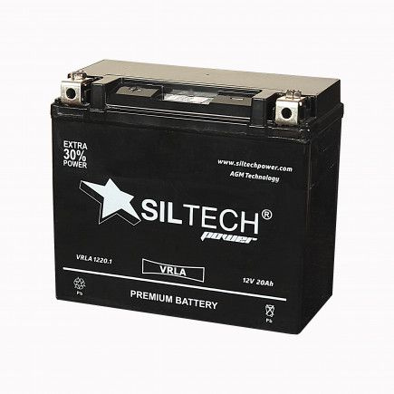 Аккумулятор для мототехники Siltech VRLA 1220.1 купить по выгодной цене ...