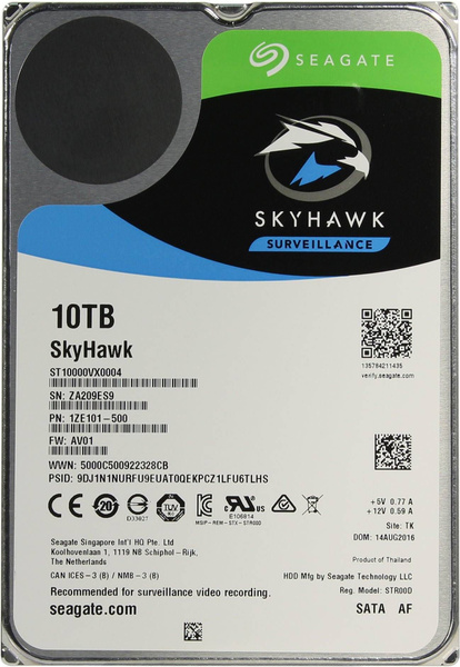 10 ТБ Внутренний жесткий диск Seagate --- (ST10000VX0004) - купить по ...
