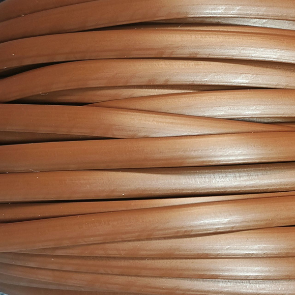 Искусственный ротанг для плетения, полумесяц 8 мм, ТЕРРАКОТ,1 кг ...