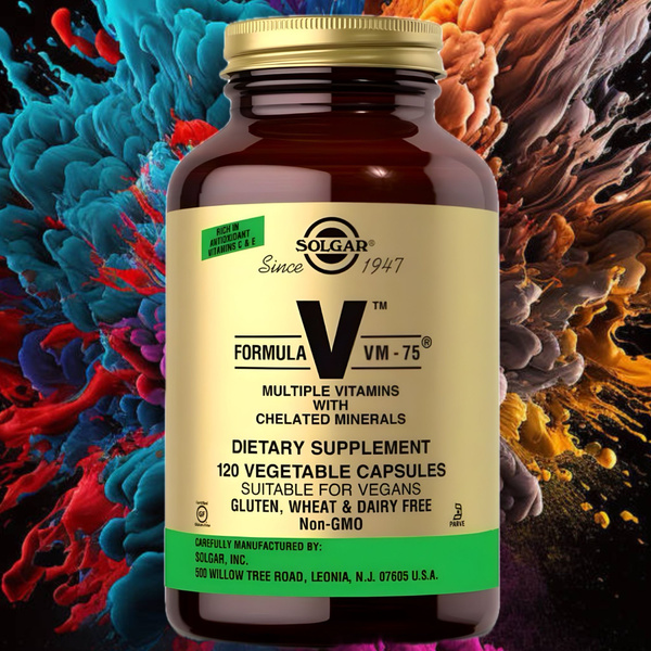 Solgar Formula V VM75 Мультивитаминный комплекс + Хелатные формы ...