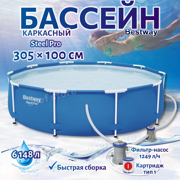Бассейн Каркасный Bestway целевая аудитория: Взрослая, Детская - купить ...
