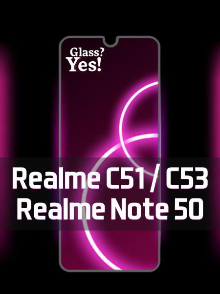 Защитное стекло на Realme C51 C53 Realme Note 50 для Реалме ц51 с53 реалми ноут 50 купить с 1736