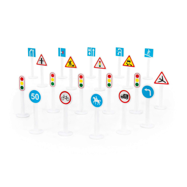 Набор дорожных знаков №2 (20 элементов) (в пакете) купить на OZON по ...