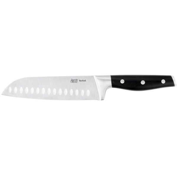 Купить Нож сантоку Tefal Jamie Oliver K2671844, 18 см, нержавеющая ...