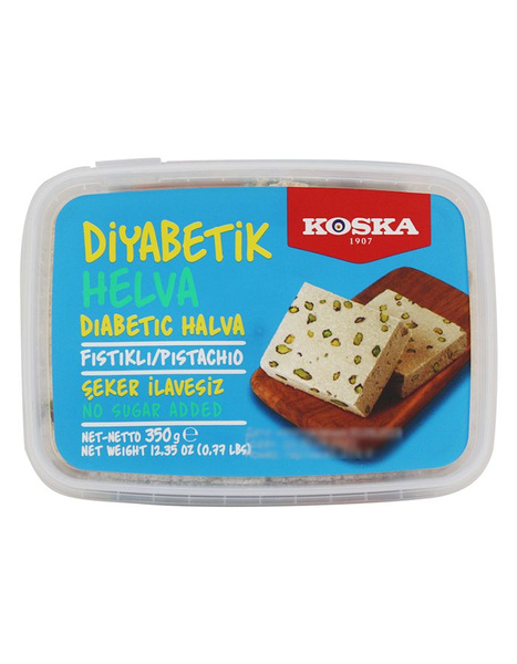 Koska Кунжутная халва с фисташками без сахара, 350 гр - купить с ...