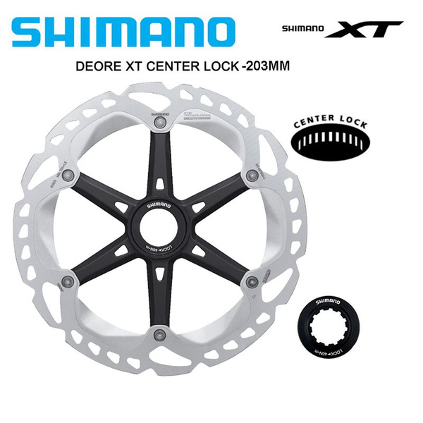 Тормозной диск для велосипеда (ротор), 203 мм, Shimano RT-MT800-L ...