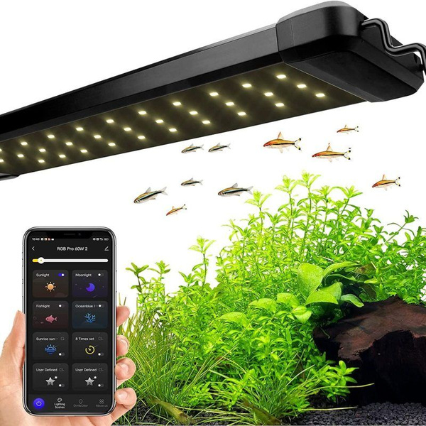 Светильник Для Аквариума /закат Дневного И Ночного Хронометража / LED ...