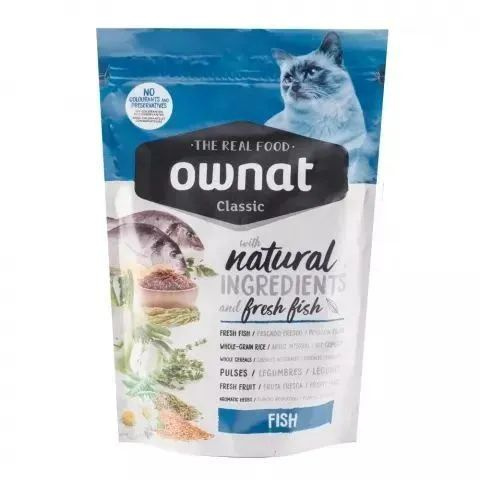 Ownat Adult Classic Корм сухой для кошек, с рыбой, 400 гр. - купить с ...