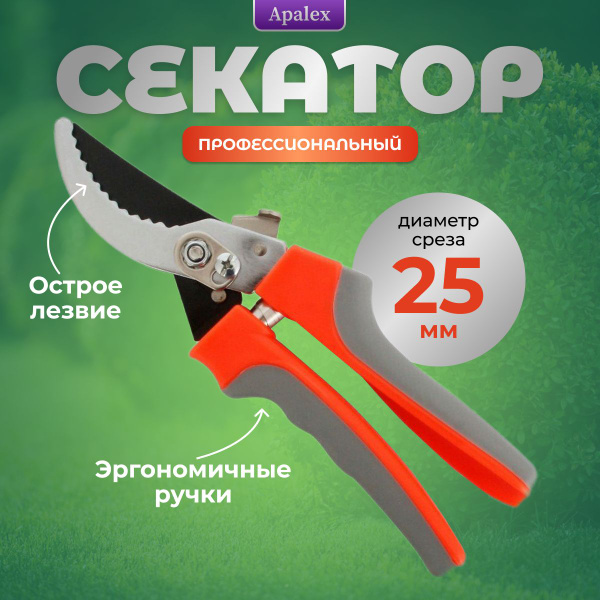 Секатор садовый, профессиональный - купить по выгодным ценам в интернет ...