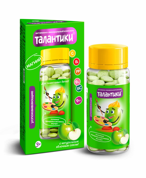 Талантики с Яблоком Успокаивающие - купить с доставкой по выгодным ...
