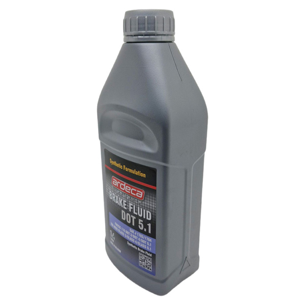 Жидкость тормозная ARDECA BRAKE FLUID DOT 5,1 1L Синтетическая ...