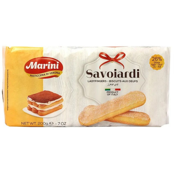 Печенье Marini Савоярди 200г - купить с доставкой по выгодным ценам в ...