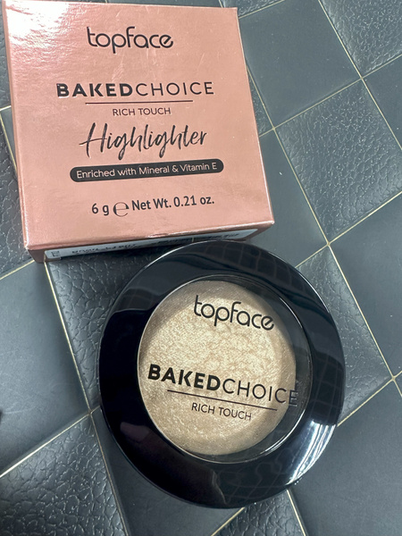 Topface хайлайтер запеченный Baked Choice Rich Touch РТ702 тон 102 moon ...